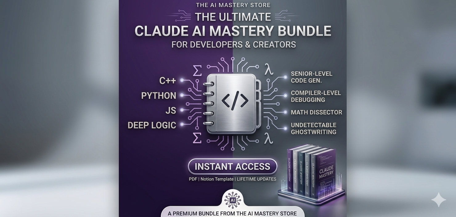 The Ultimate Claude AI Mastery Bundle for Developers & Creators